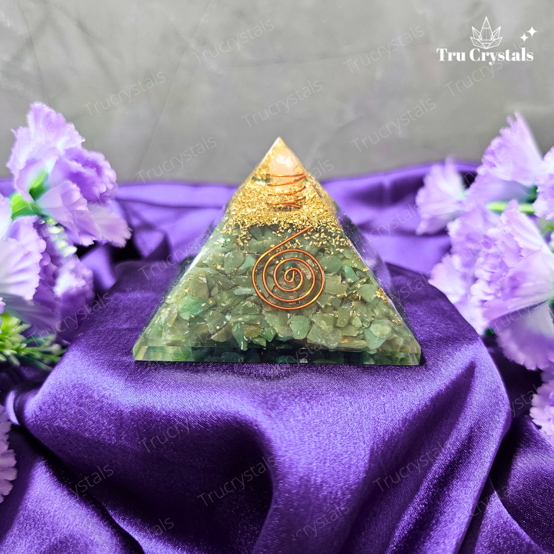 Wealth and Prosperity Ceregat hotsell Orgonite Pyramid