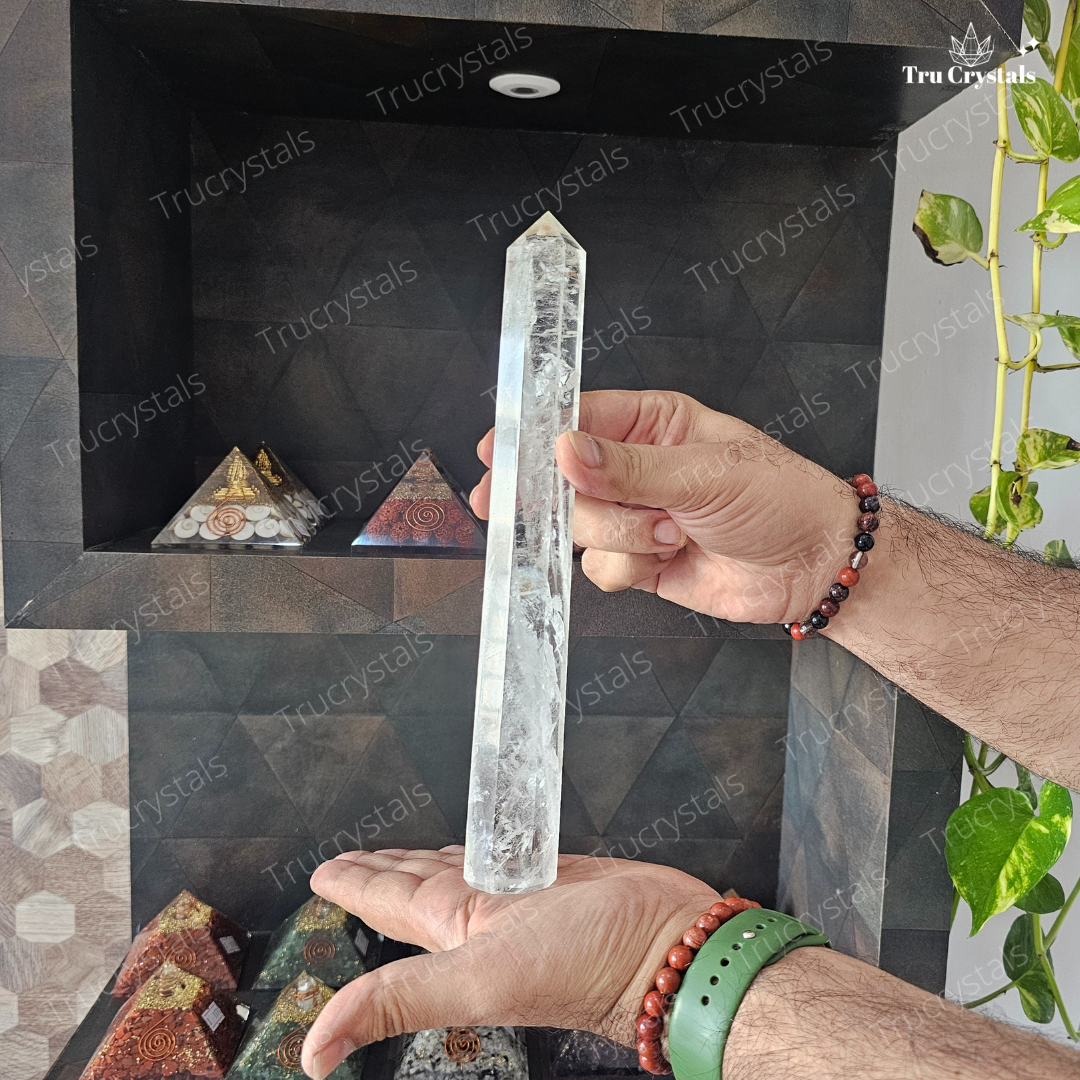 Clear Quartz Jumbo Towers (Brazil)- Bansi