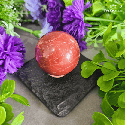 Red Jasper Sphere: Grounding Energy, Courage, and Stability