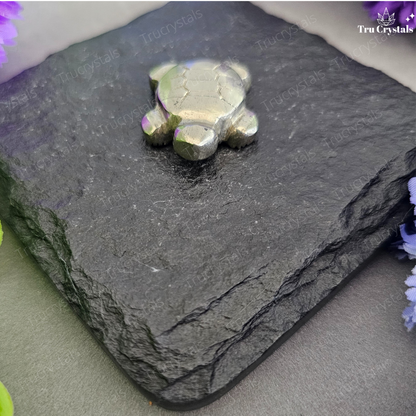 Pyrite Mini Turtles Prosperity and Protection in Your Pocket!