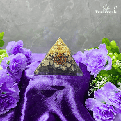 Orgonite Pyrite Pyramid: A Powerful Energy Generator for Abundance