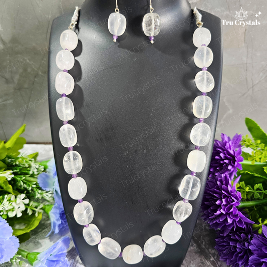 Clear Quartz Tumble Necklace – The Ultimate Energy Amplifier