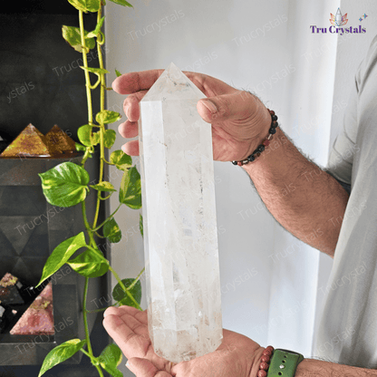 Clear Quartz Jumbo Towers (Brazil)- Brahmi