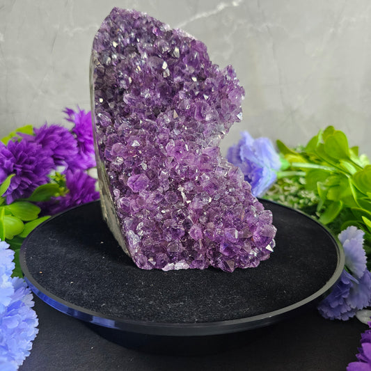 Brazillian Amethyst Geode - - AAAA Star Quality-ARINI