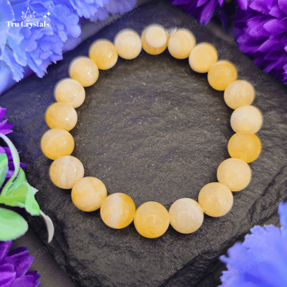 Yellow Calcite Bracelet for Joy and Self Esteem