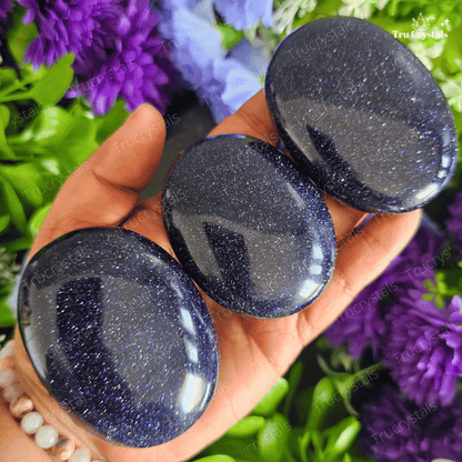 Blue Gold Stone Palm Stone