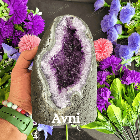 Amethyst Geodes from Brazil (Exquisite AAA+ Grade)-Avni