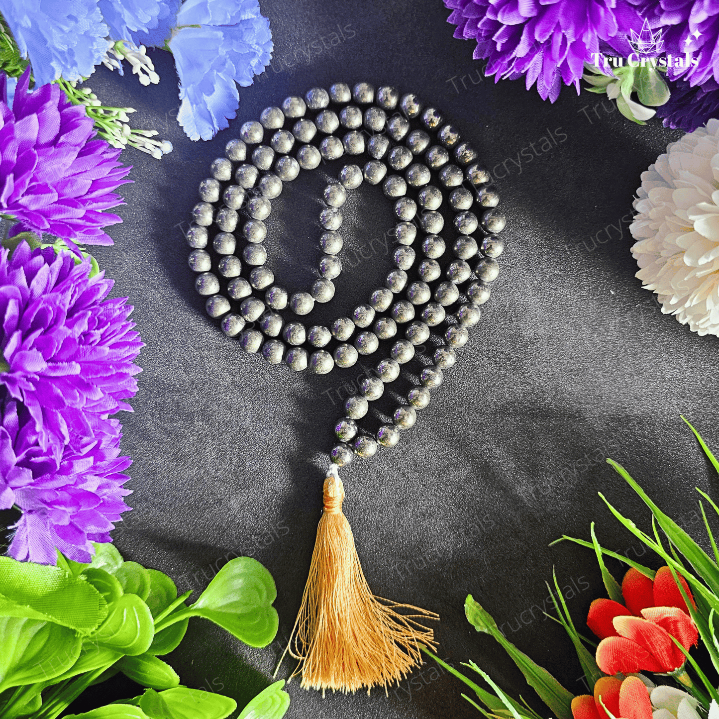 Pyrite Japa Mala