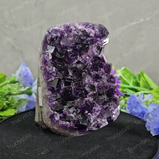 Brazilian Amethyst Geode - AAAA Star Quality -Ayati