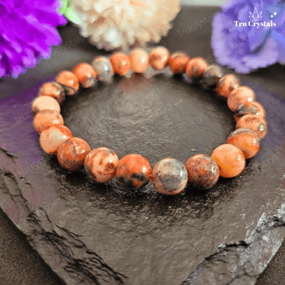 Fire agate Bracelet to improve self confidence