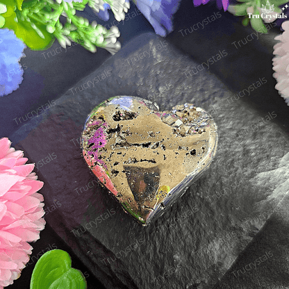 Exclusive Peru Pyrite Hearts