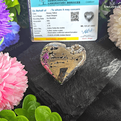 Exclusive Peru Pyrite Hearts