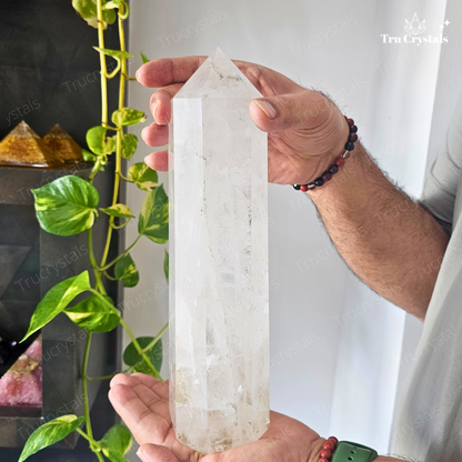 Clear Quartz Jumbo Towers (Brazil)- Bodhi