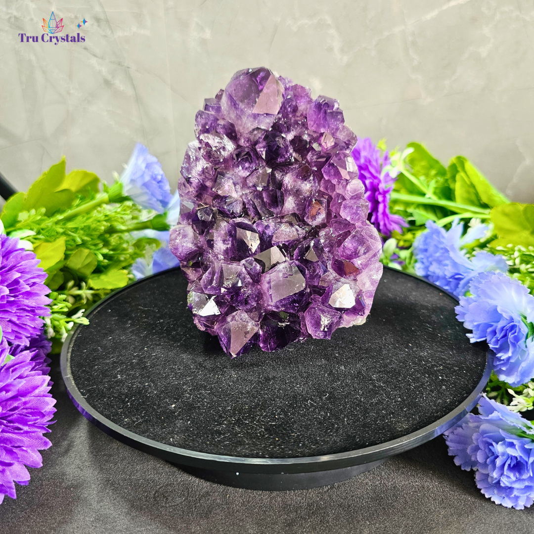 Brazilian Amethyst Geode - AAAA Star Quality -Aruna