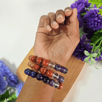 7 Chakra Bracelet with Buddha Charm :Energy Alignment for Mind, Body, and Spirit