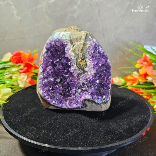 Amethyst Geode (Brazil)- AAAA Star Quality -Athreyi