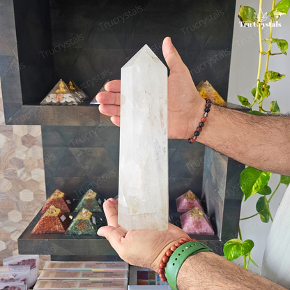 Clear Quartz Jumbo Towers (Brazil)- Bodhi