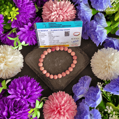 Rhodochrosite Bracelet to boost loving energies