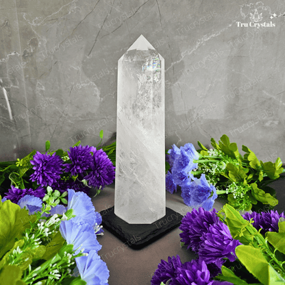 Clear Quartz Jumbo Towers (Brazil)- Brahmi