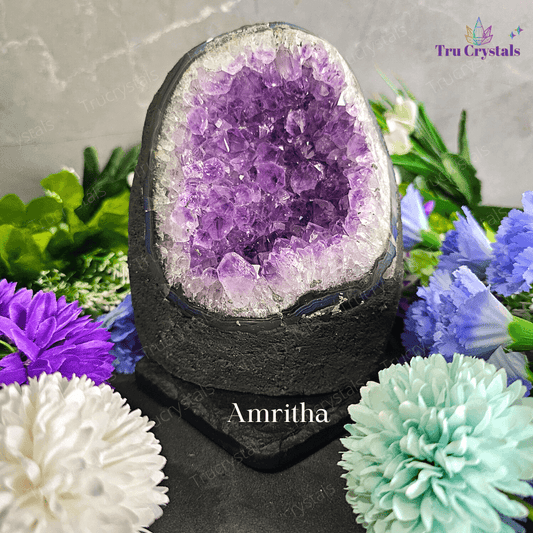 Amethyst Geodes from Brazil (Exquisite AAA+ Grade)- Amritha