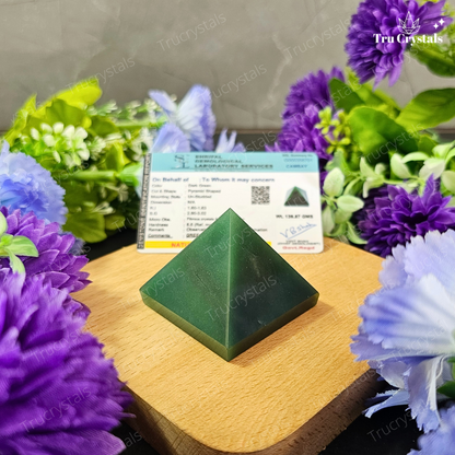 Green Jade Pyramid