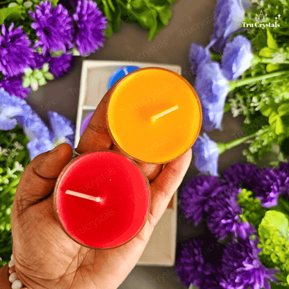 7 Chakra Tea Light Candles