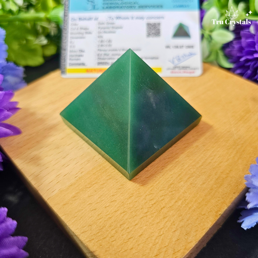 Green Jade Pyramid