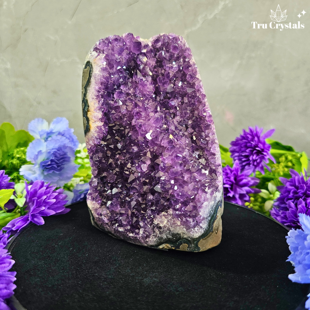 Brazallian (AAAA) Amethyst Geode –  Anantha