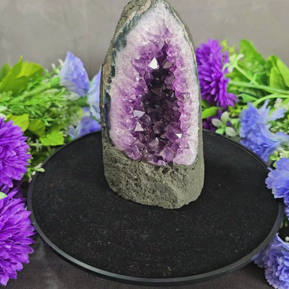 Brazilian Amethyst Geode (Exquisite AAA+ Grade)-Adhira