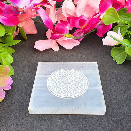 Bracelet Charging Selenite Plate- Eye of Horus