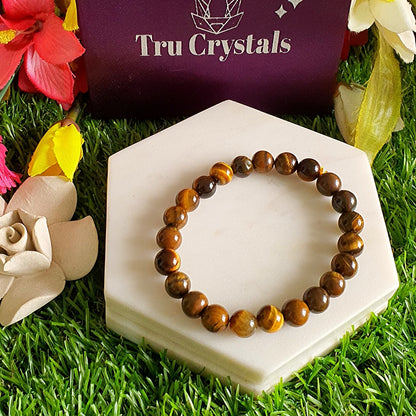 Tiger Eye Bracelet for Fortune & Inner strength