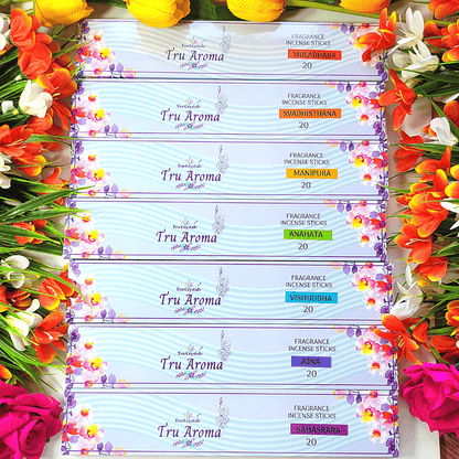 7 Chakra Cleansing Sticks