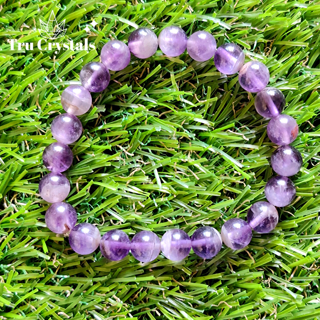 Adore Purple Raw Stone Bracelet - Laura Designs (India)