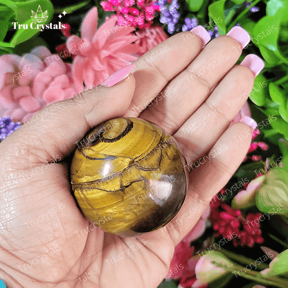 Tiger Eye Sphere / Ball- Stone of Prosperity