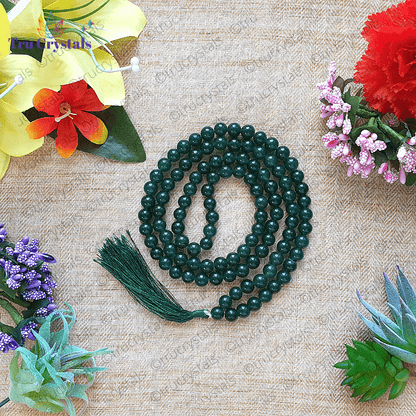 Green Jade Japa Mala: To Bring Good Luck