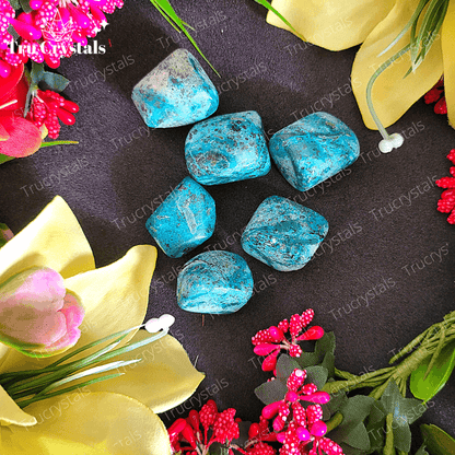 Azurite chrysocolla Tumble Stones (Pack of 2)