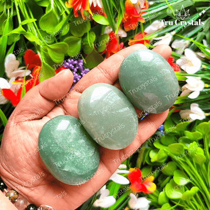 Green Aventurine Palm Stone