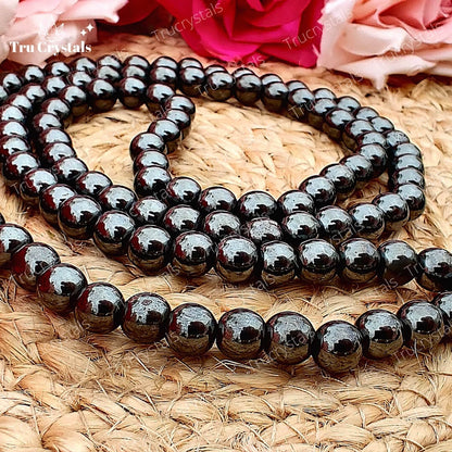 Hematite Japa Mala: For Concentration and Focus