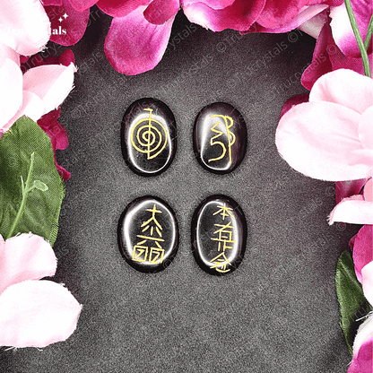 Black Tourmaline Reiki Symbol Set