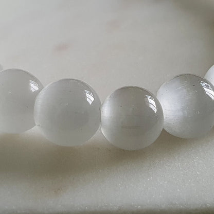 Selenite Bracelet for Aura cleansing