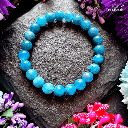 Blue Apatite Bracelet To Boost Motivation