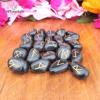 Black Onyx  Runes Set