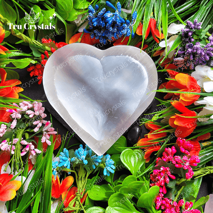 Selenite Bowl -Heart