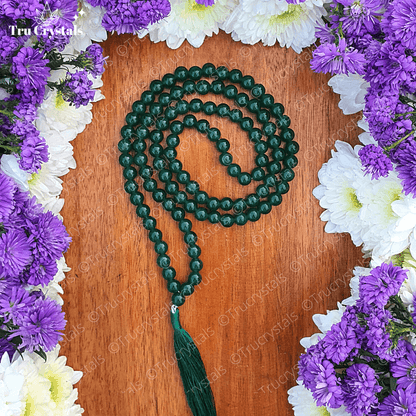 Green Jade Japa Mala: To Bring Good Luck