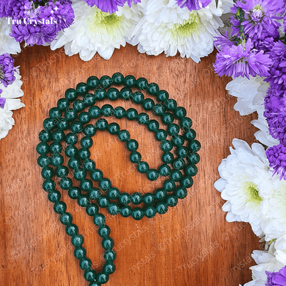 Green Jade Japa Mala: To Bring Good Luck