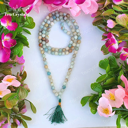 Amazonite Japa Mala: For Good Health