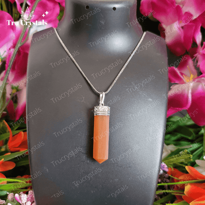 Carnelian Pencil Pendant