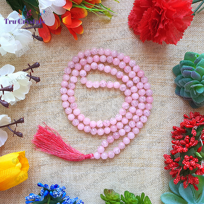 Rose Quartz Mala: For True Love