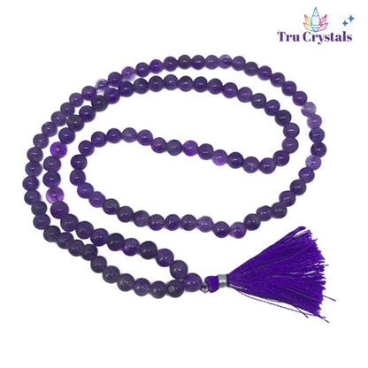 Amethyst Japa Mala: To Relieve Stress